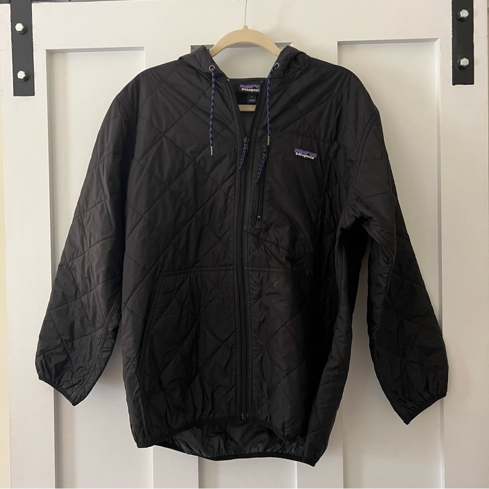 patagonia quilted bomber jacket